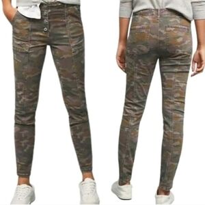 Anthropologie Jefferson Slim Utility Camo Jeans 29